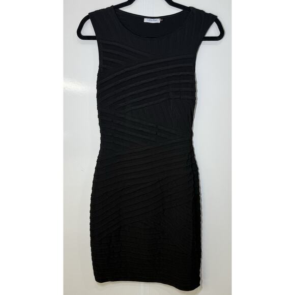 Calvin Klein Dresses & Skirts - Calvin Klein Black Sleeveless Dress Women's Size S/P Pull Over Classic